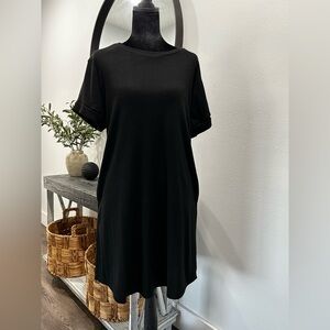 Black T-Shirt Dress
